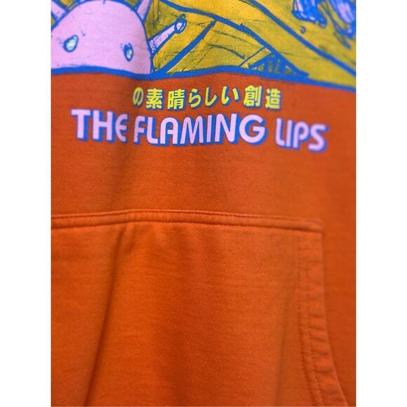 Independent Trading Company "Yoshimi Battles the Pink Robots" Orange Hoodie - Picture 5 of 12